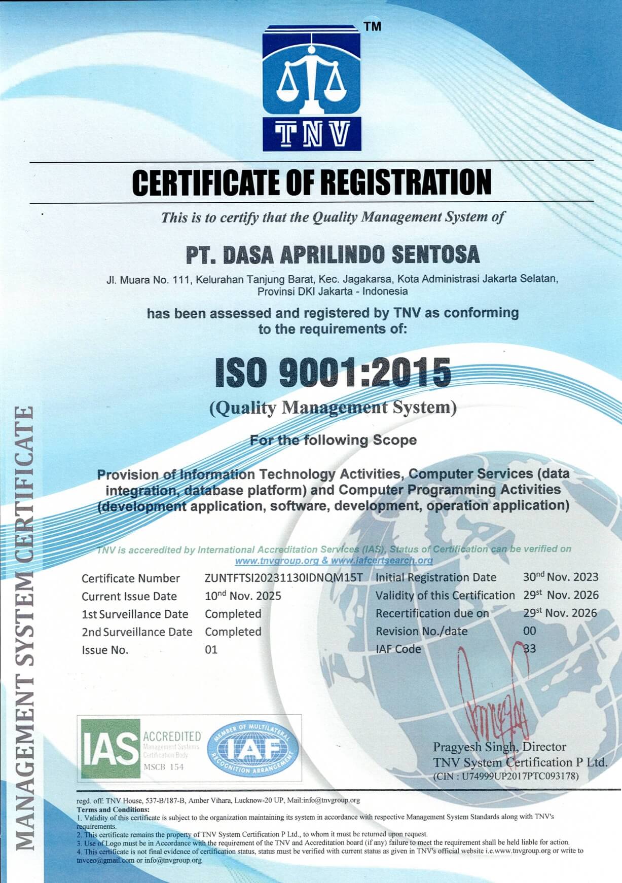 ISO 9001:2015