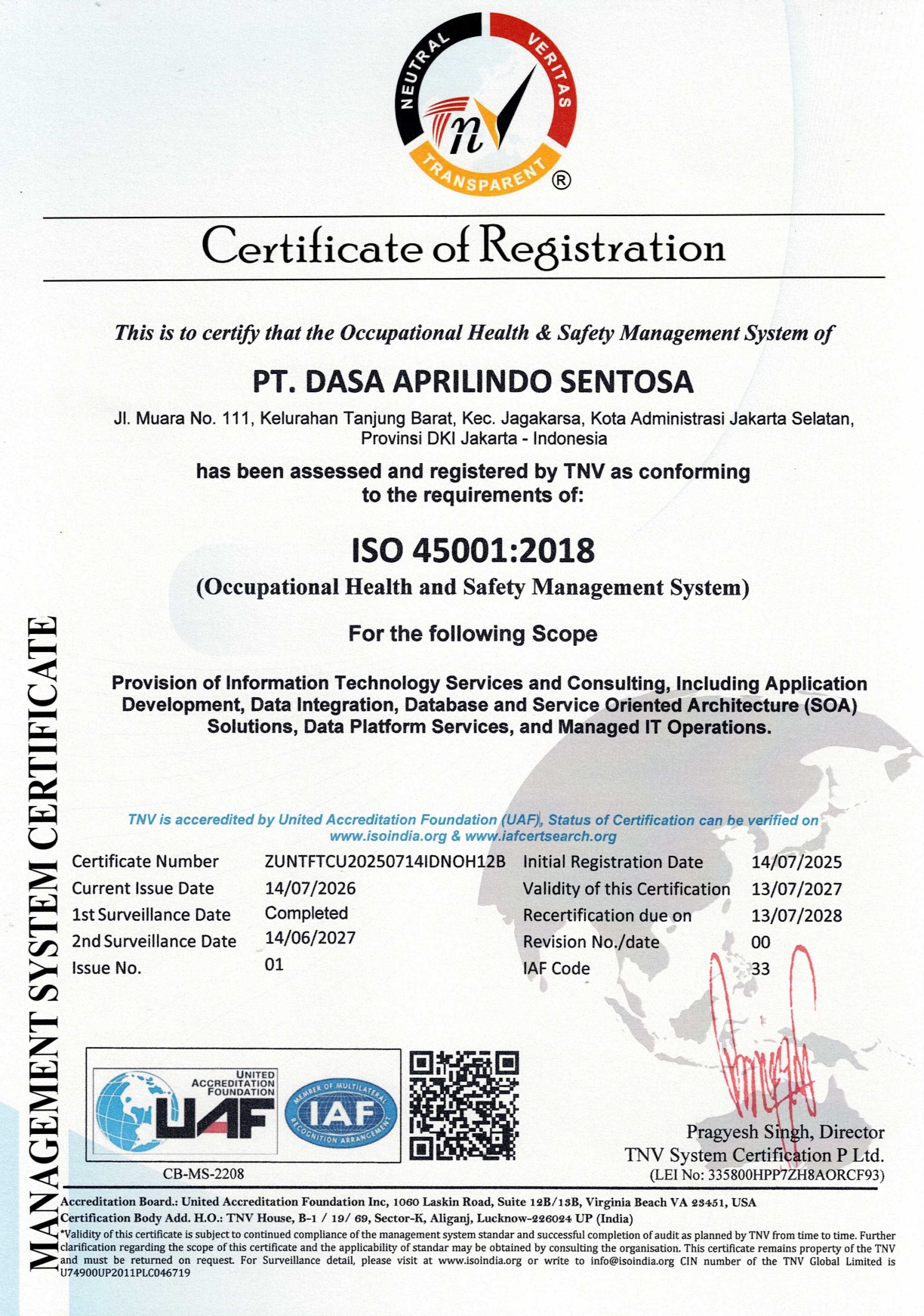ISO 45001:2018